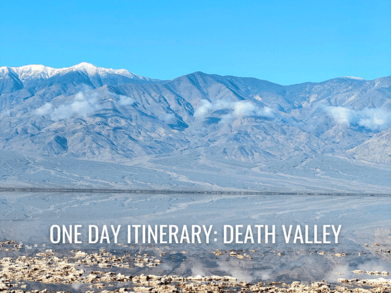 One Day in Death Valley Itinerary: What to See & Do with Kids
