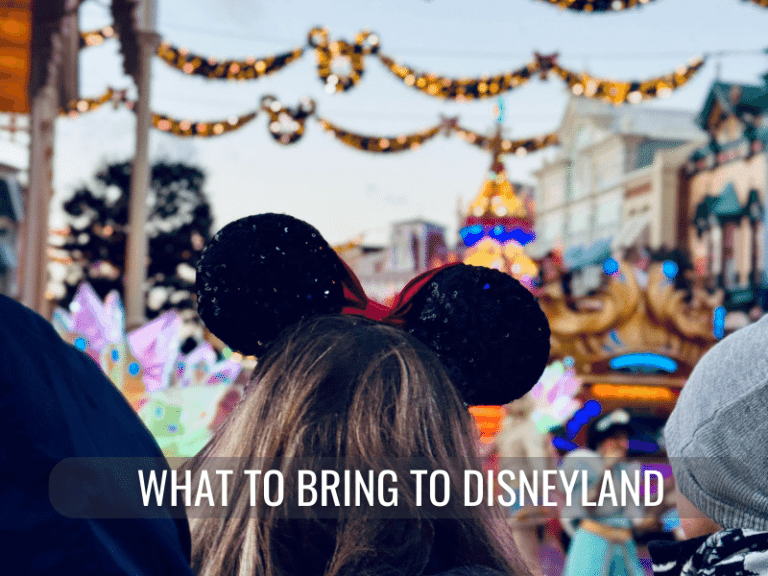 Crowd on Main Street at Disneyland