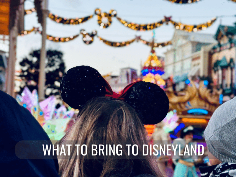 Crowd on Main Street at Disneyland